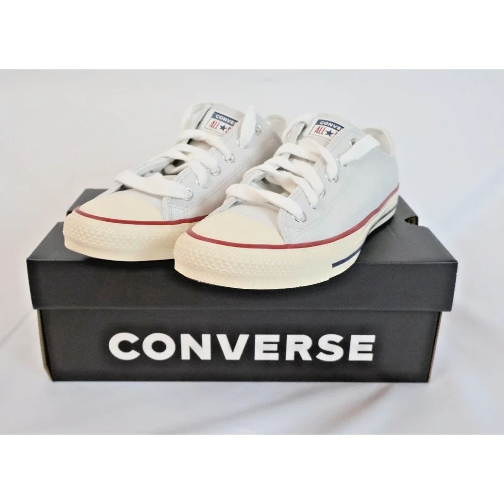 Converse All Star Sneakers Men 7.5 Women 9.5 Barely Grey Chuck Taylor NIB - Picture 3 of 5